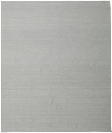 Eén Kleur Groot Vista Vloerkleed - Grijs 250X300 Wol