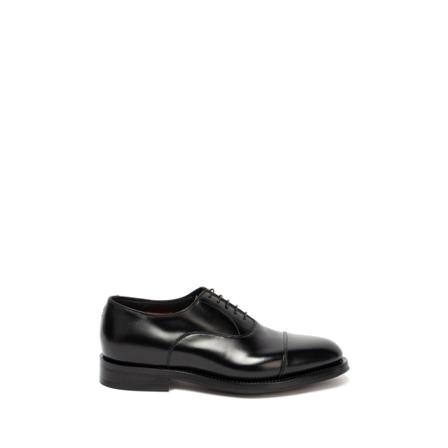 Santoni, Enoch Lace-Up Shoes Czarny, Mężczyzna, Rozmiar: 43 EU