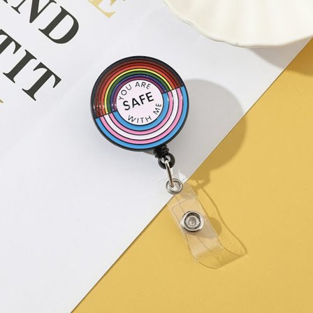 Uttrekkbar nøkkelringmerke spoleklips 2 2