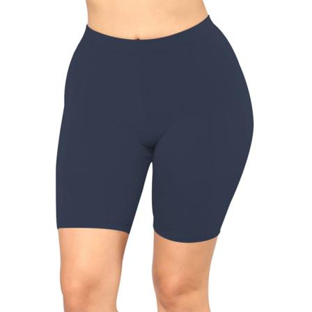Damer Med Hög Midja Sportshorts Enfärgade Korta Byxor Med Smal Passform