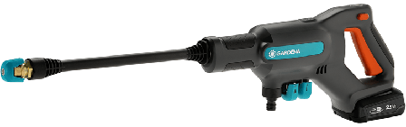 Gardena AquaClean Högtryckstvätt med batteri och laddare, Städ- & rengöringsmaskiner