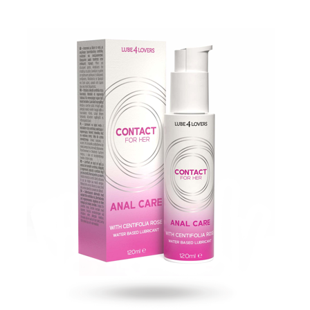 Anal Care With Centifolia Rose 120ml - Vuxen.se - Vattenbaserat glidmedel