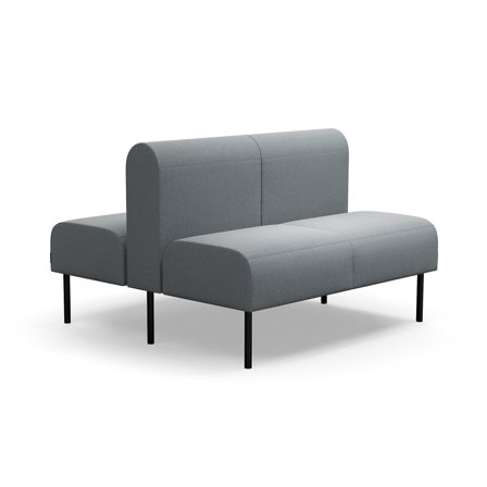 Modulsofa VARIETY, 2-Sitzer, doppelt, Stoff Pod CS,