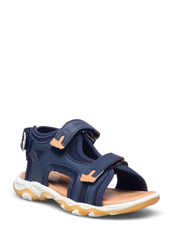 Bisgaard Arno Shoes Summer Shoes Sandals Blå Bisgaard