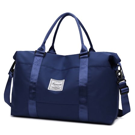 Rejse duffel taske, sports håndtaske, træningstaske, dame enkelt skulder weekend rejsetaske, tør og våd separation, stor kapacitet