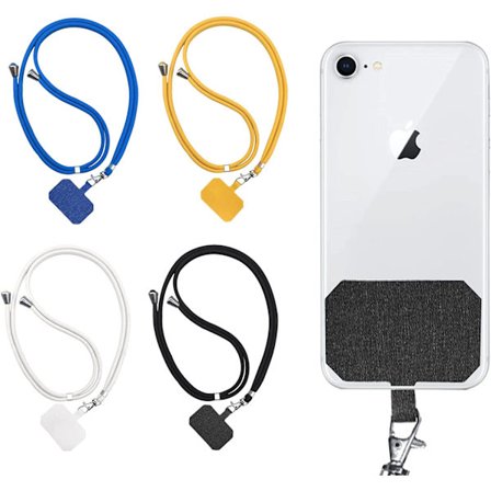 Universal Mobiltelefon Lanyard, Aftagelig Justerbar Kæde, 4