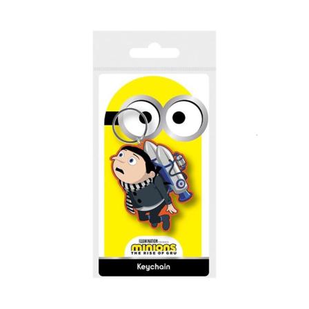 Minions Gru Jetpack Rubber Nyckelring One Size Flerfärgad