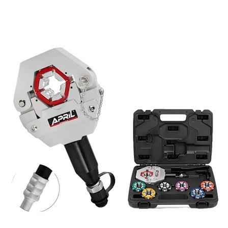 Hydraulisk slangpress, fotdriven, CE-certifierad