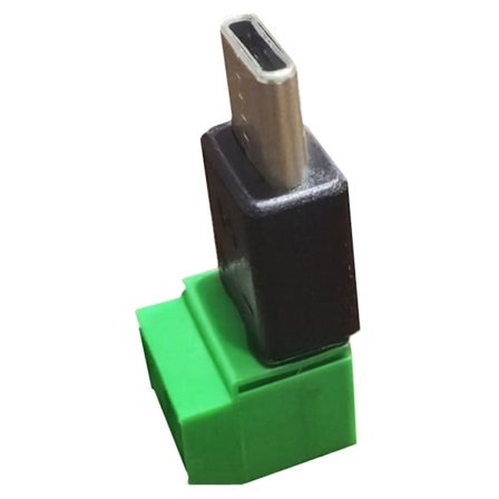 Aftagelige USB C Hanstik 5V Strømterminal Erstatning til Brugerdefinerede Kabelkonstruktioner