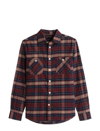 Flannel Tartan Pocket Rf Shirt Patterned Tommy Hilfiger