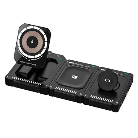 3in1 MagSafe Trådlös Laddare iPhone Apple Watch Airpods