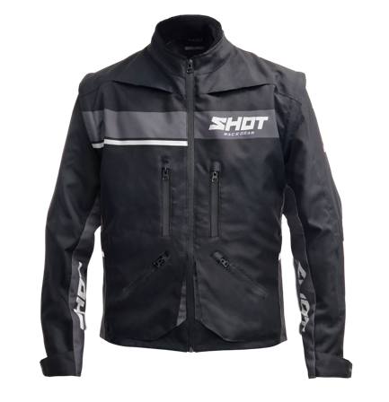 Endurojacke Shot Contact Assault 2.0 Schwarz/Weiß L