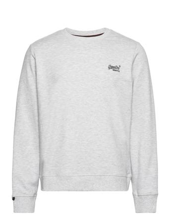 Essential Logo Crew Sweat Ub Tops Sweat-shirts & Hoodies Sweat-shirts Grey Superdry