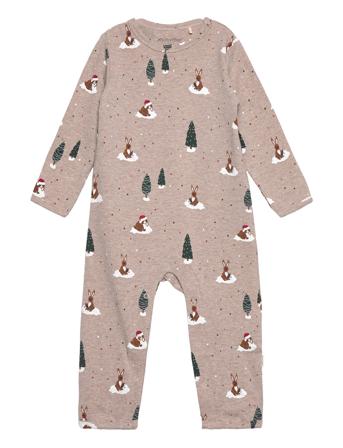 Suit Ls Aop Beige Minymo