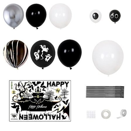 Halloween Balloons Kit, Halloween-temafest för barn 5