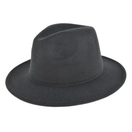Retro Rancher Hat Med Bred Brem Vintage Stil Menn's Filt Hat Ferie Tilbehør