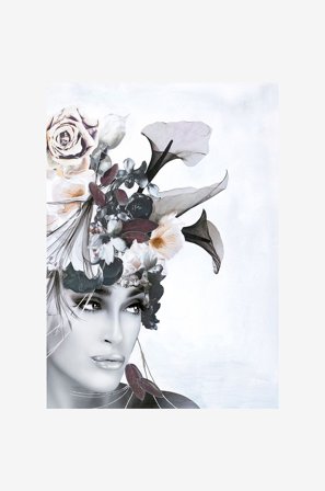 Poster Silver Couture 3 - Malerifabrikken - Vit - Posters - Från Homeroom