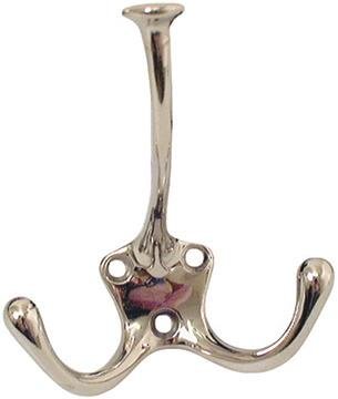 Habo 30312 Klesknagg zamak, forniklet, Beslag