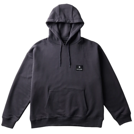 Snow Peak Nsd Square Logo Hoodie Charcoal