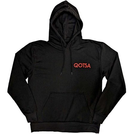 Queens Of The Stone Age Unisex Vuxen Snake Logo Hoodie XL Svart