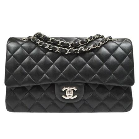 Chanel Vintage, Pre-owned Leather chanel-bags Zwart, Dames, Maat:ONE Size,leer