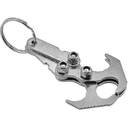 Rustfrit Stål Gravity Hook til Multifunktionel Overlevelse Magnetisk Foldbar Grappling Hook