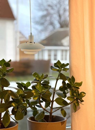 Epsilon vinduspendel Ø20 - beige