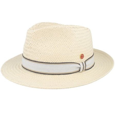 Mayser - Beige straw Hatt - Maleo Paper Panama Straw Hat @ Hatstore