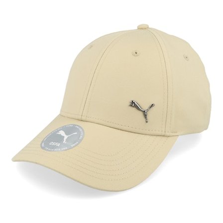 Puma - Beige adjustable Casquette - Essential Metal Puma Cat Bb Cap Beige Adjustable @ Hatstore