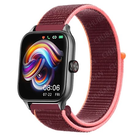 20mm 22mm Nylon Loop band för Amazfit GTS4/2/3/3pro/2e/GTS2 Mini/GTR 4 42mm/47mm/GTR2/2e/stratos armband Amazfit bip rem