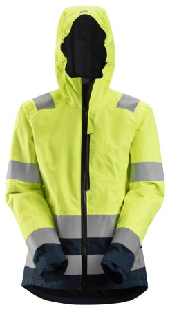 Snickers Workwear 1347 Skalljakke gul/varsel L, Klær