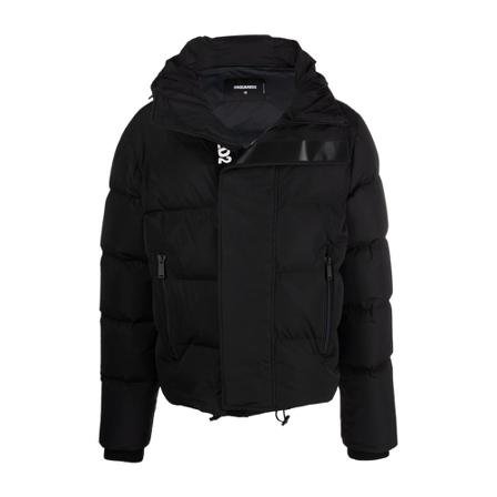 Dsquared2, Down Jackets Czarny, Mężczyzna, Rozmiar: L