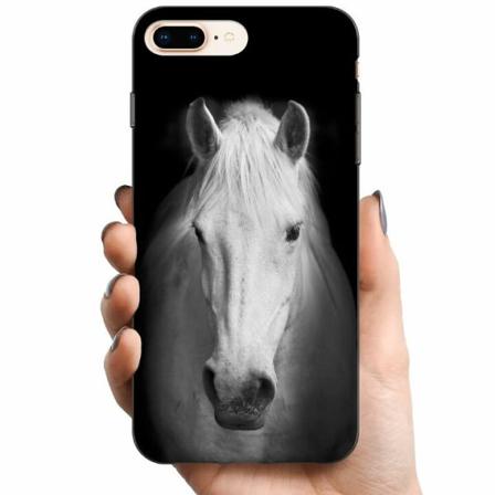 Apple Iphone 8 Plus Tpu Mobilskal Vit Häst