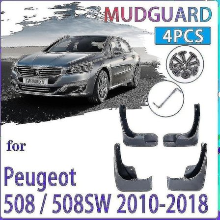 4 kuraläppää Peugeot 508 Sw 508sw 2010~2018 -malleihin, roiskeläpät, lokasuojat, auton lisävarusteet