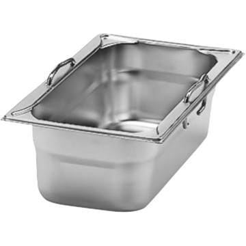 Kantin GN Patina 100mm rostfri