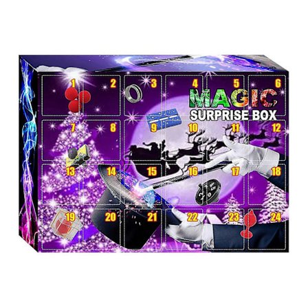 2025 Adventskalender Magic Blind Box Julklapp Magic Props Blind Box Magiska Leksaker Rolig Blind Box
