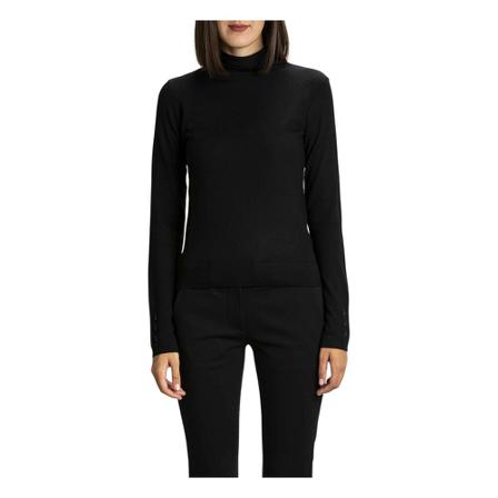 Patrizia Pepe, Knitwear Zwart, Dames, Maat:M