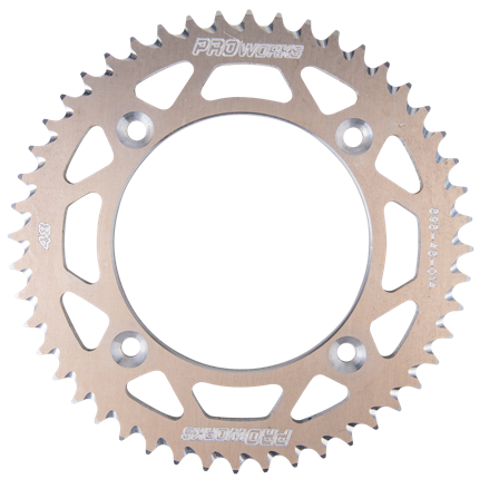 Proworks Aluminum Rear Sprocket Silver - Husqvarna TC 85 2014-2026