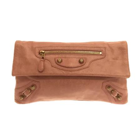 Balenciaga Vintage Pre-owned Clutches Pink, Dame Vintage Tasker, Størrelse: ONE Size