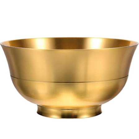 Buddhistisk Messingskål Tilbedelsesskål Delikat Messing Offer Skål Desktop Tilbedelsesskål Ornament - Ri (FMY)