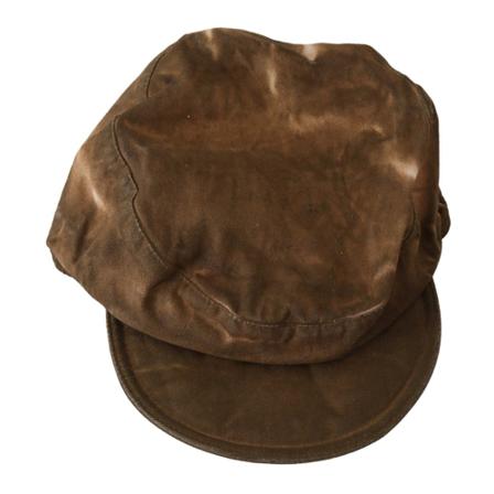 Costume National Newsboy Beret Cabbie Fedora Hoed , Bruin , Dames , Maat: S Petten