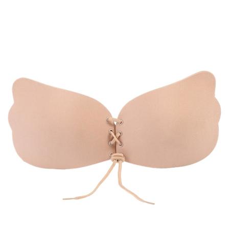 Självhäftande Push-Up Bröstplåster, Strapless Osynlig BH, Intimtillbehör, Vattentät Si Chocolate