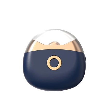 Elektrisk negleklipper manicure værktøj neglesaks til kvinder mænd ældre børn blå