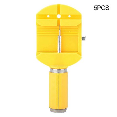 5 stk. Plast Klokkearmbånd Lenke Stift Justerbar Fjerner Reparasjonsverktøy Klokketilbehør