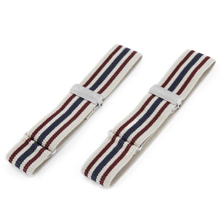 Tours-de-bras crème rouge et bleu pour hommes - Tours-de-bras