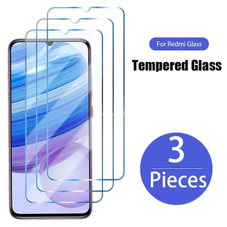 3 st Härdat Glas för Redmi 4 Prime Skärmskydd Glas