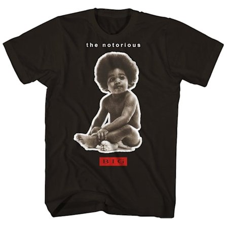 The Notorious BIG T-shirt Ready to Die Album Cover T-shirt