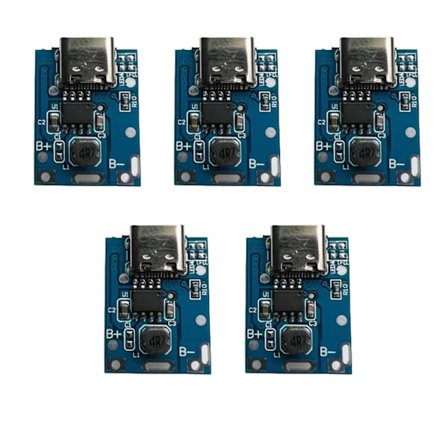 5V trin op strømforsyningsmodul til lithiumbatteriopladning med LED-display
