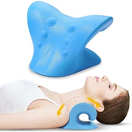 Nakke- og cervikal rygsøjle afslapper, smertelindring i nakke og skulder. Nakkesky.