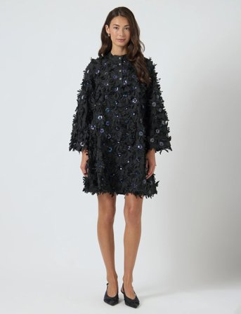 YAS Yasabelone 7/8 Short Dress - Show - Black - 38